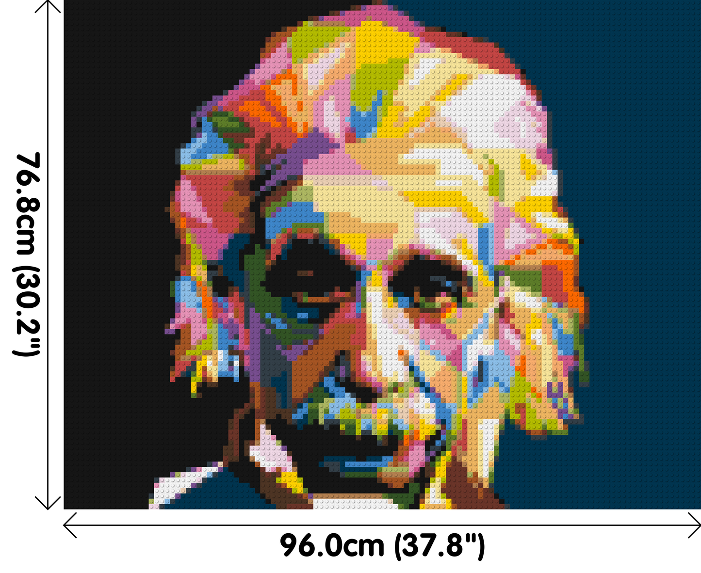Albert Einstein - Brick Art Mosaic Kit