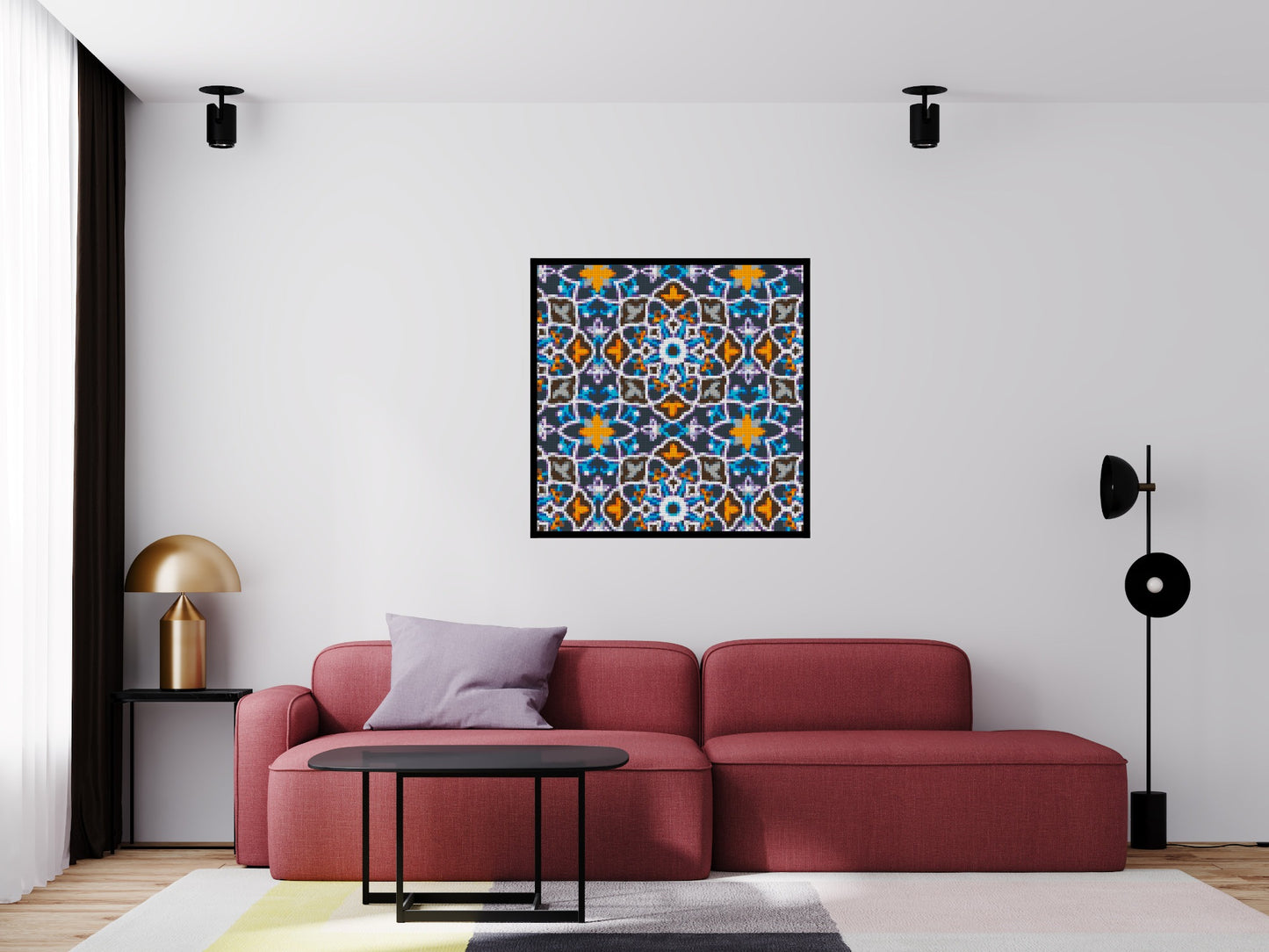 Abstract Pattern #1 - Brick Art Mosaic Kit