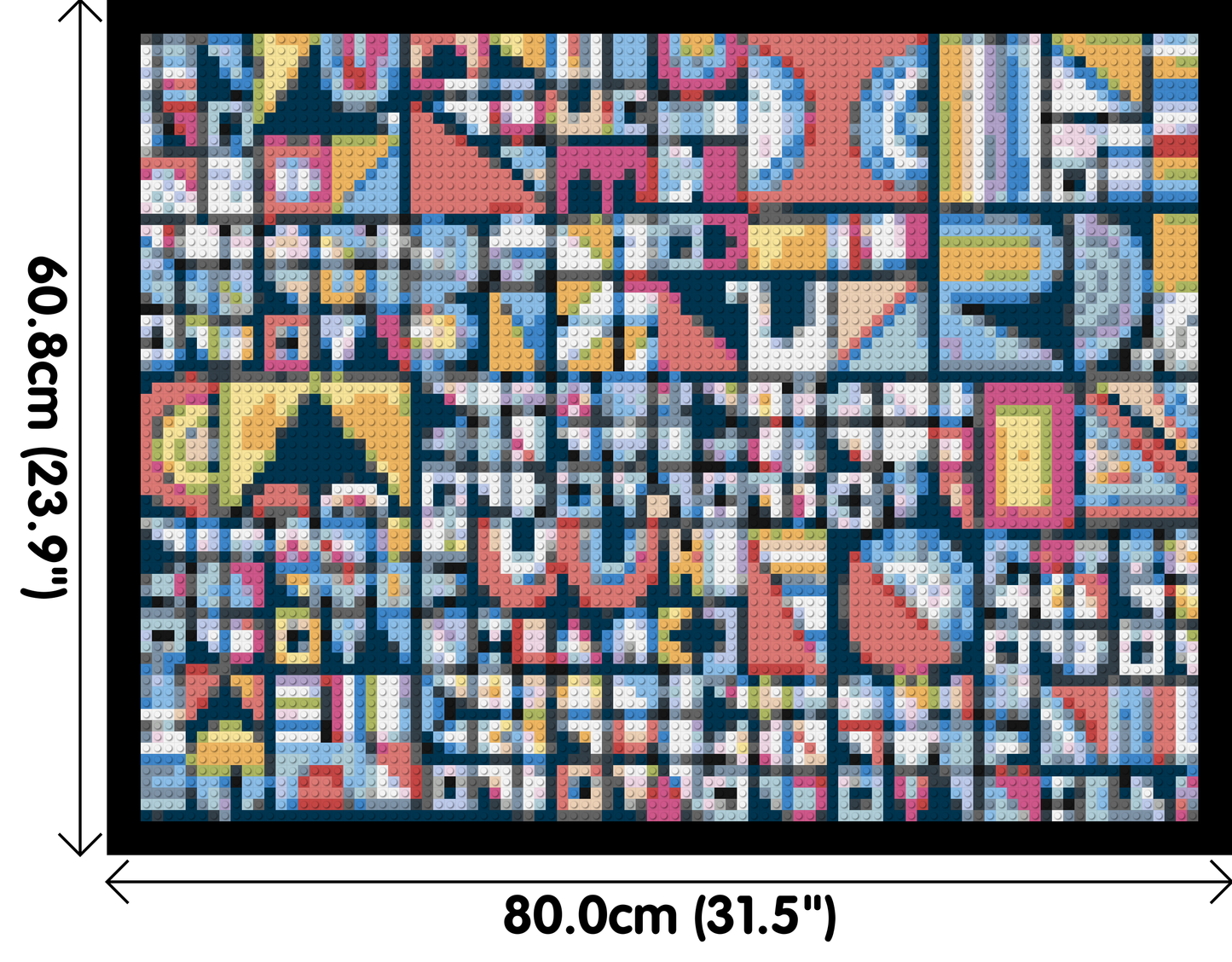 Abstract Pattern #10 - Brick Art Mosaic Kit