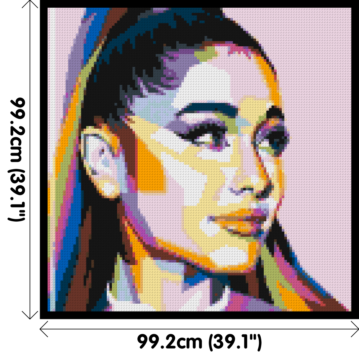 Ariana Grande - Brick Art Mosaic Kit
