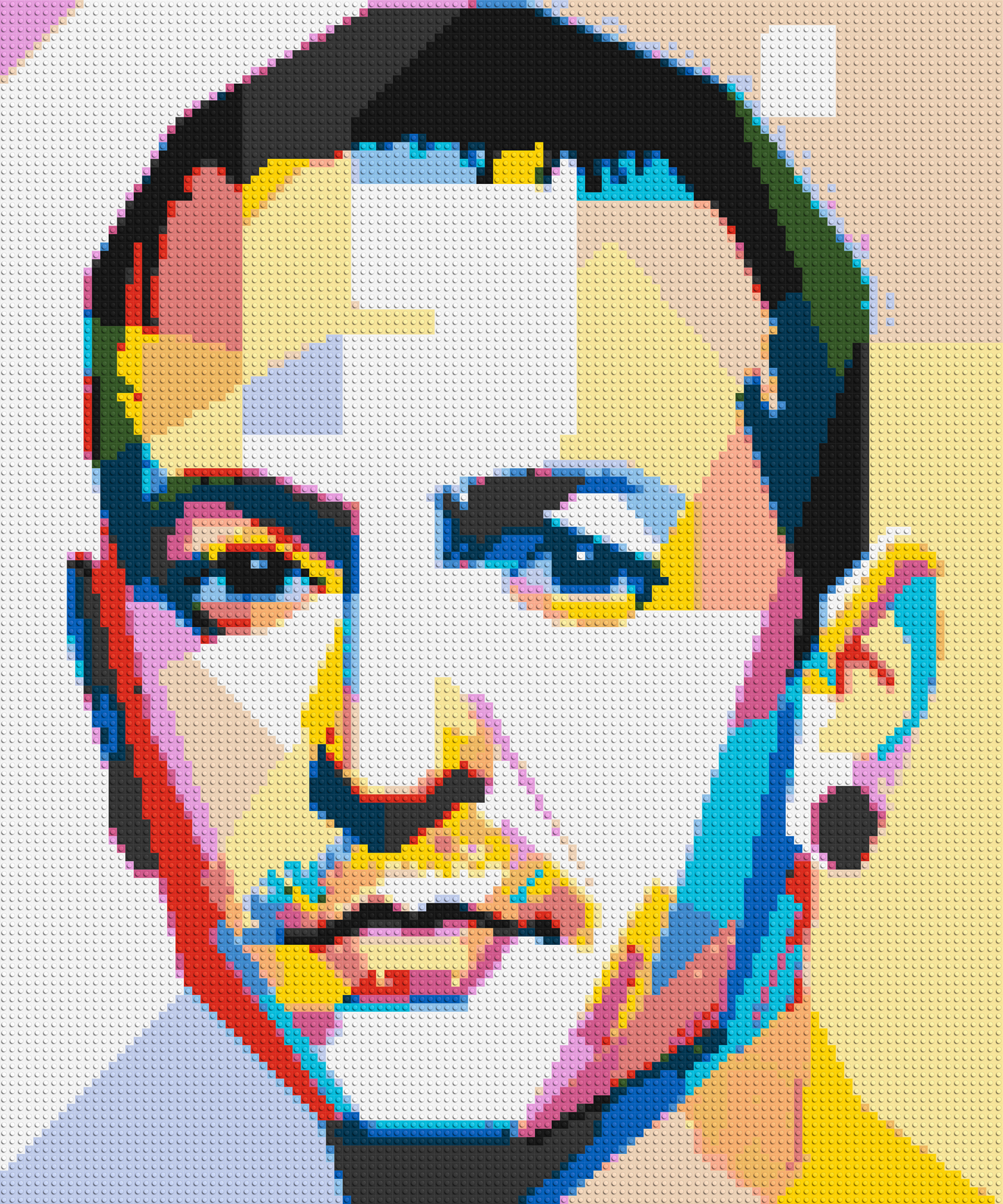 Chester Benington - Brick Art Mosaic Kit 5x6 large