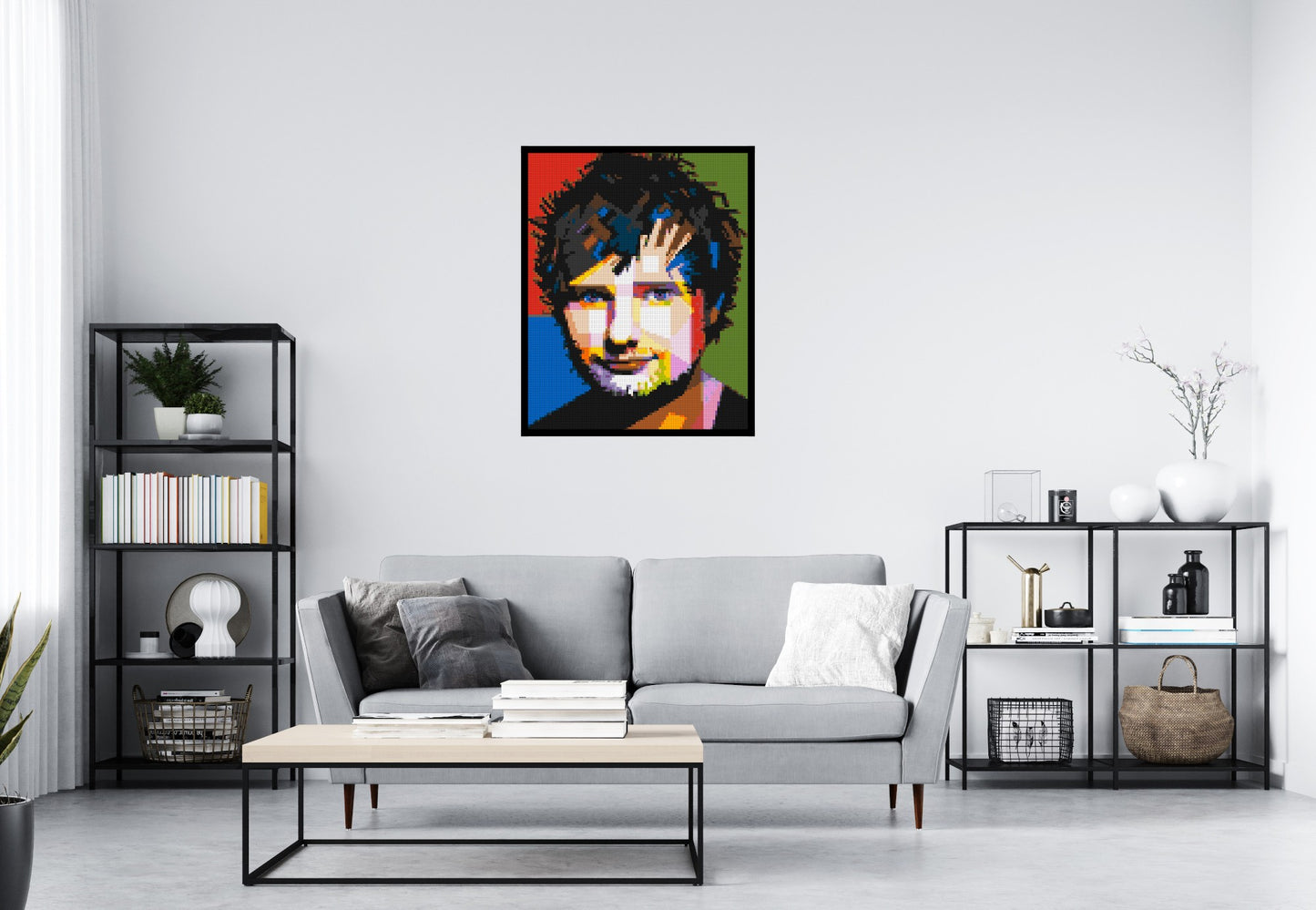 Ed Sheeran - Brick Art Mosaic Kit 4x5 large