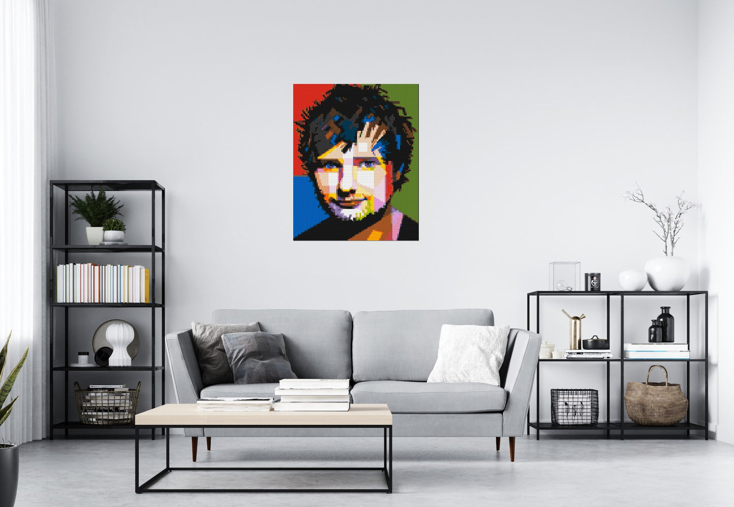 Ed Sheeran - Brick Art Mosaic Kit 4x5 large