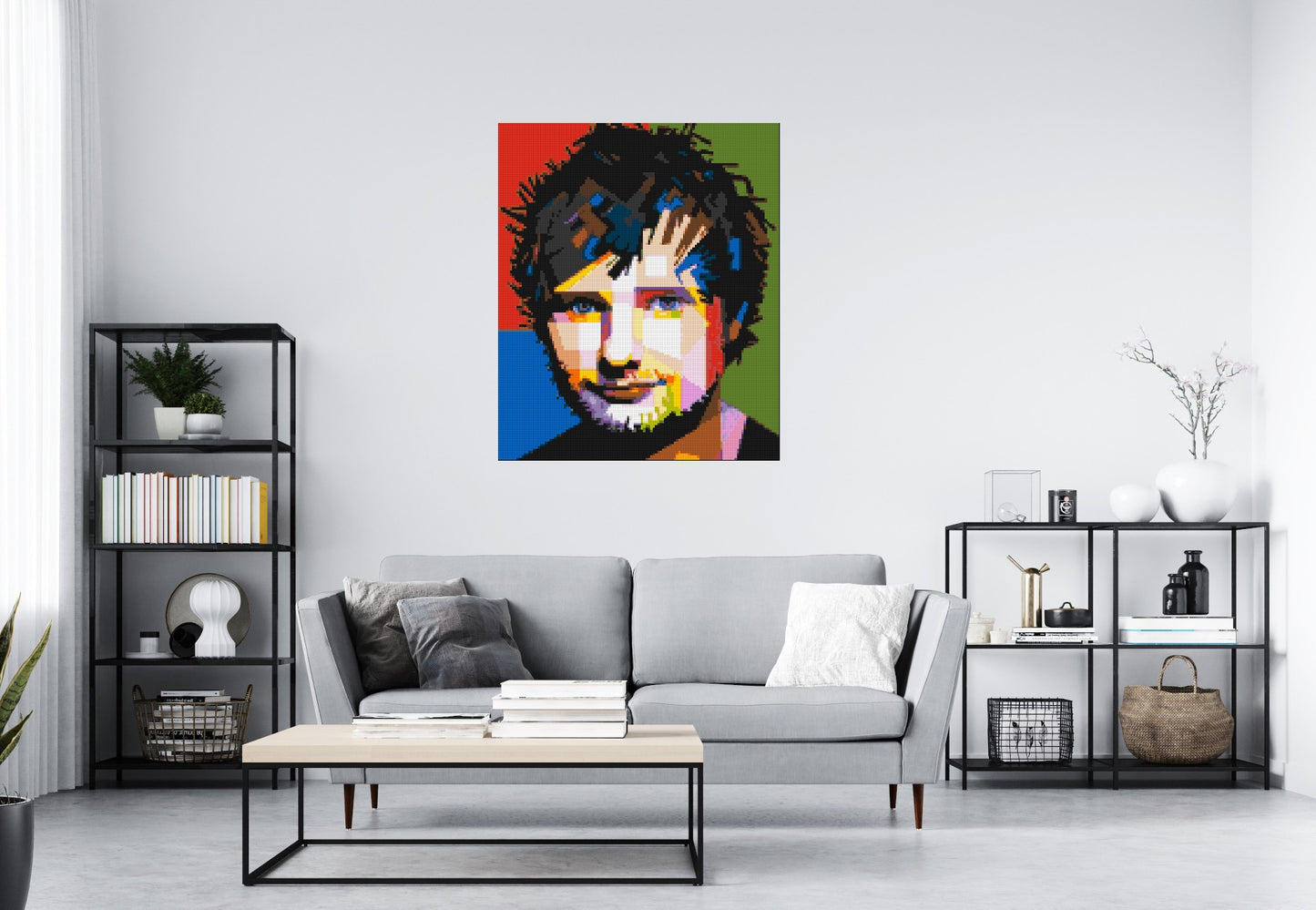 Ed Sheeran - Brick Art Mosaic Kit 5x6 large