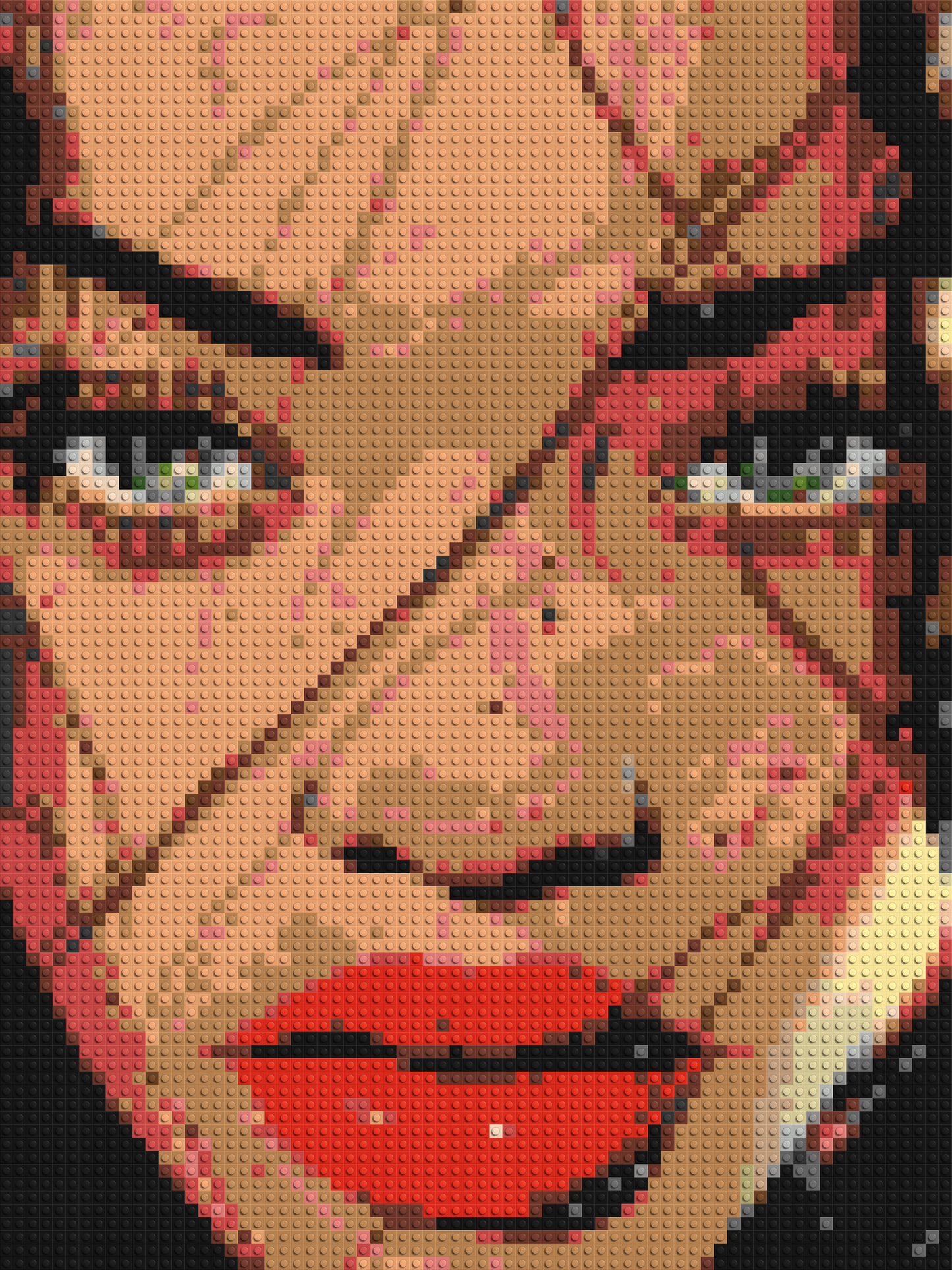 Rihanna - Brick Art Mosaic Kit 3x4 large