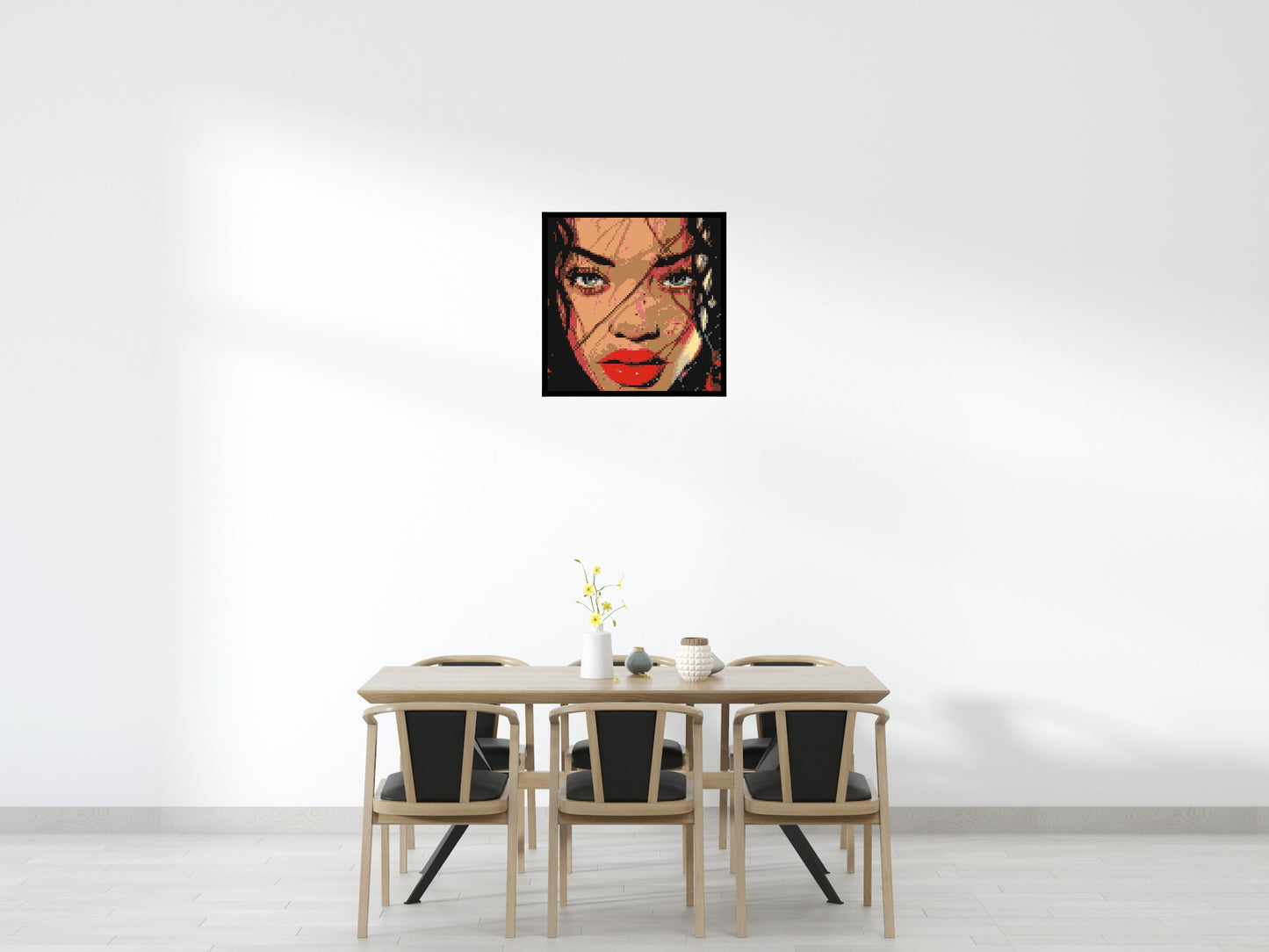 Rihanna - Brick Art Mosaic Kit 4x4 large