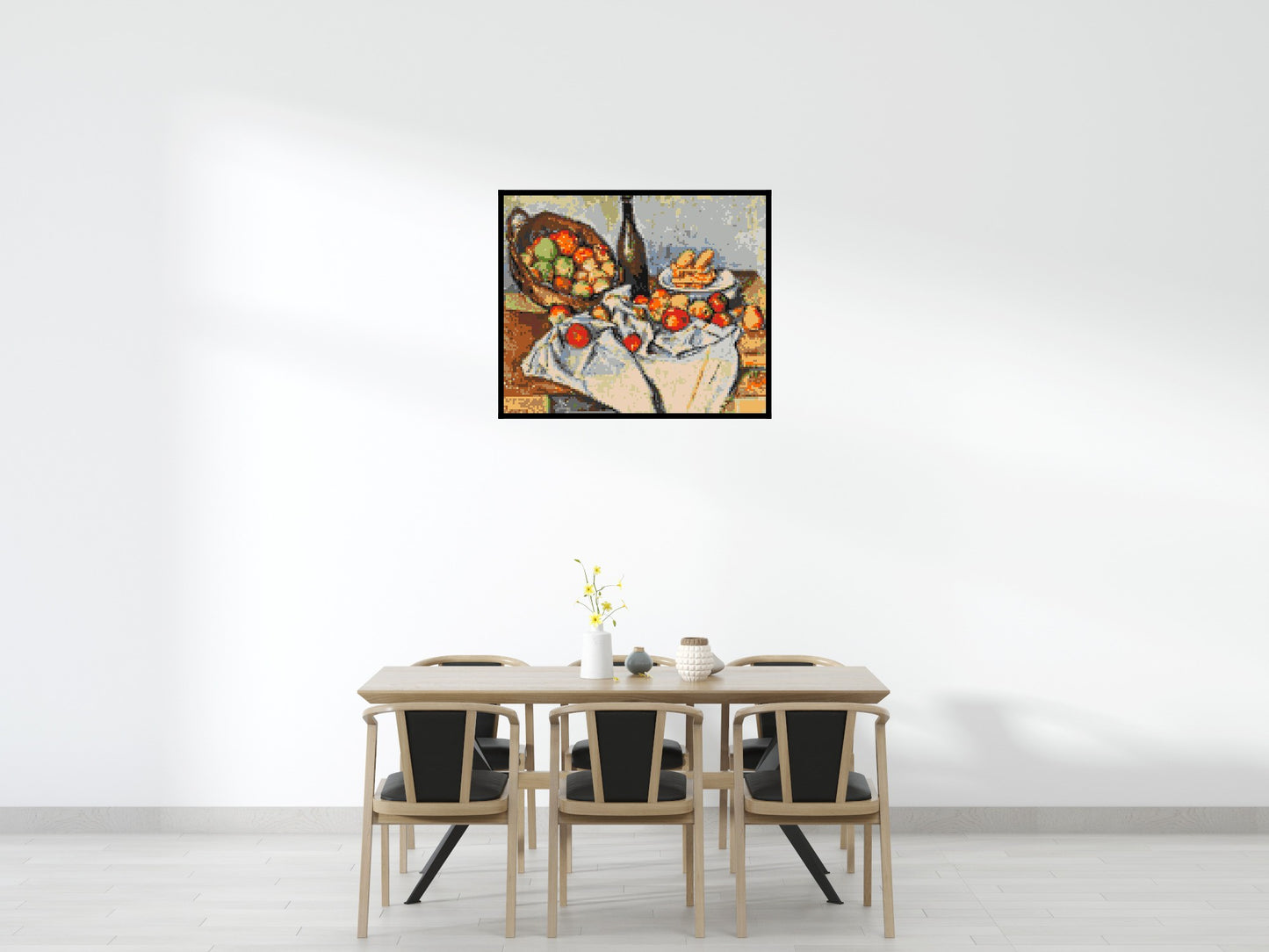 Basket of Apples by Paul Cézanne - Brick Art Mosaic Kit 6x5 large