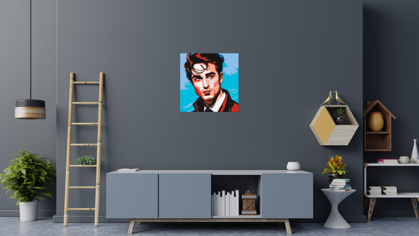 Robert Pattinson - Brick Art Mosaic Kit 4x4 large