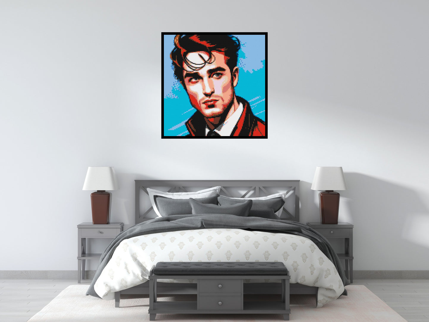 Robert Pattinson - Brick Art Mosaic Kit 5x5 large