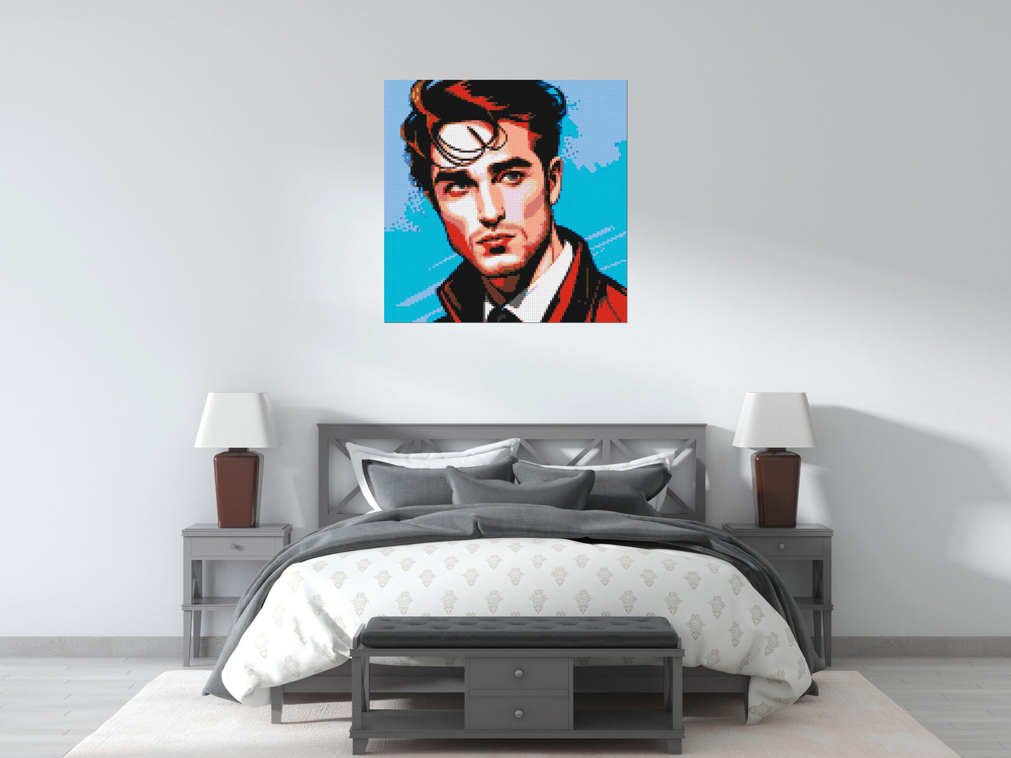 Robert Pattinson - Brick Art Mosaic Kit 5x5 large
