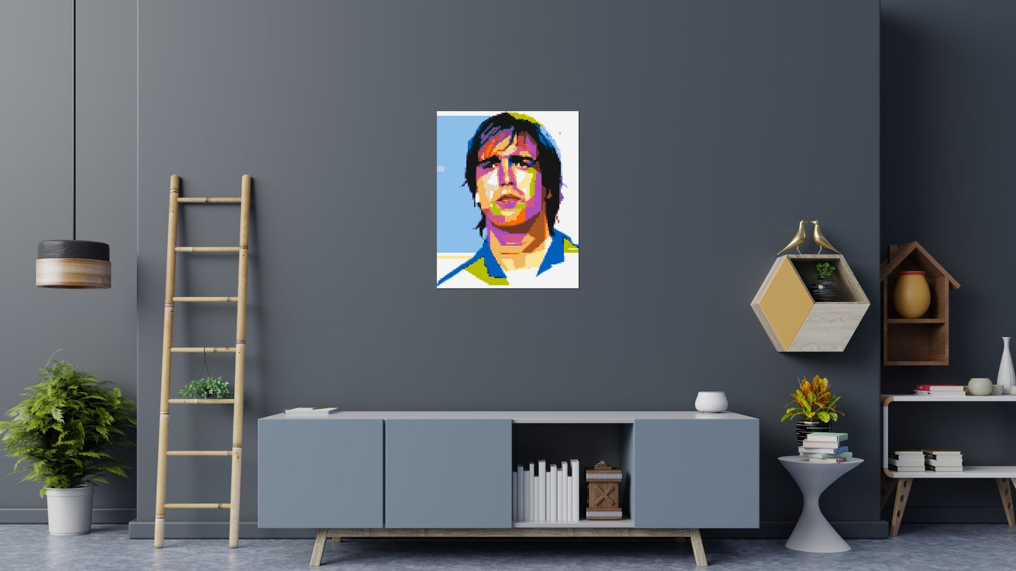 Gabriel Batistuta - Brick Art Mosaic Kit 4x5 large
