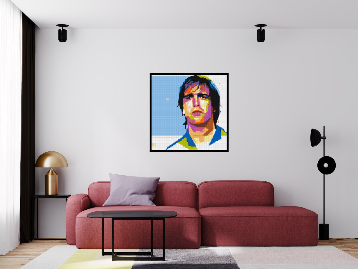 Gabriel Batistuta - Brick Art Mosaic Kit 5x5 large
