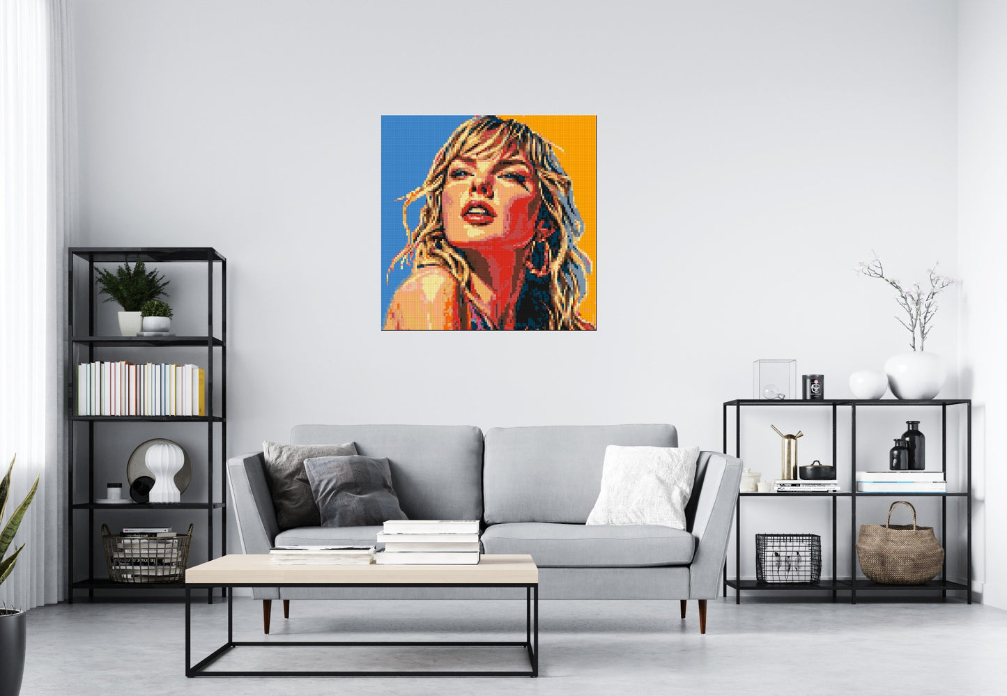 Taylor Swift Colourful - Brick Art Mosaic Kit 5x5 large