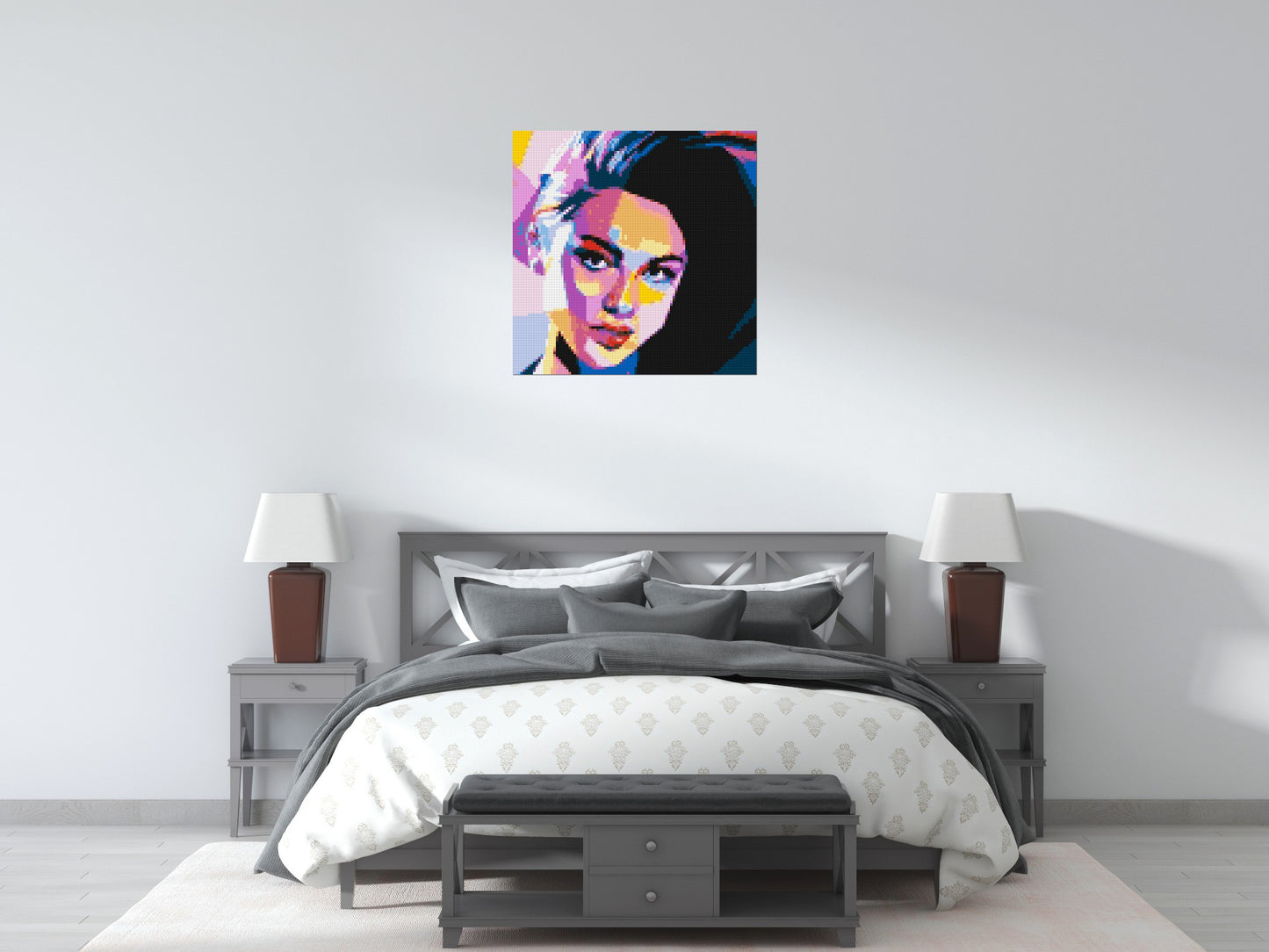Olivia Rodrigo - Brick Art Mosaic Kit 4x4 large