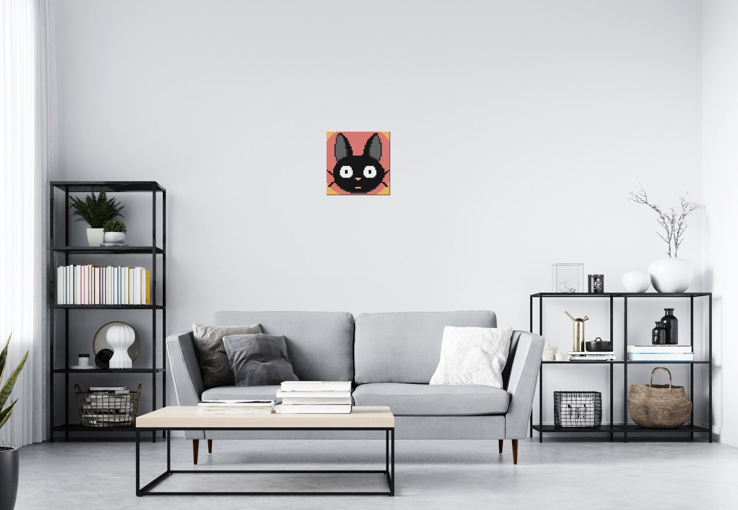 Jiji (Ghibli) - Brick Art Mosaic Kit 2x2 large
