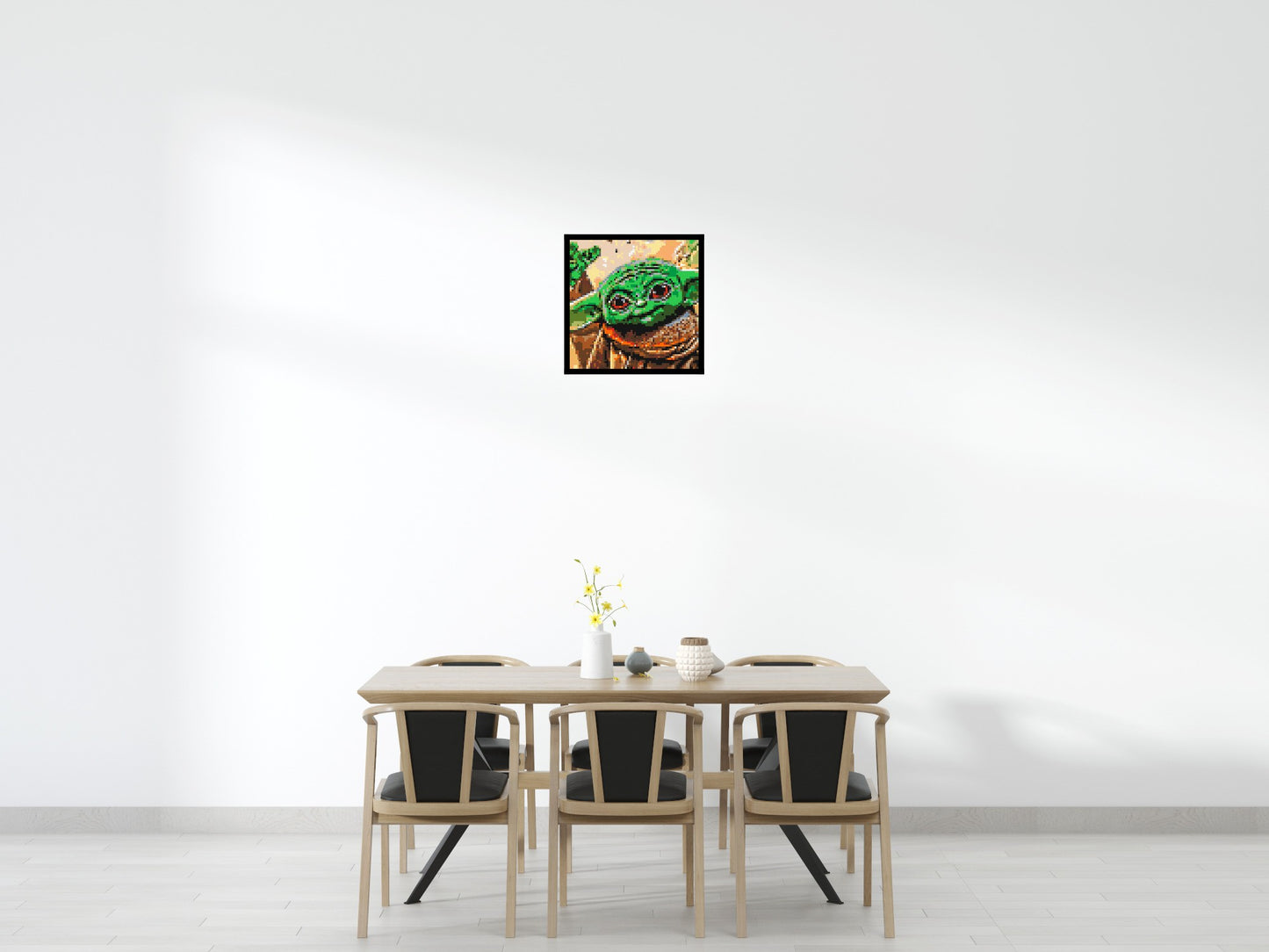 Grogu #2 - Brick Art Mosaic Kit 3x3 large