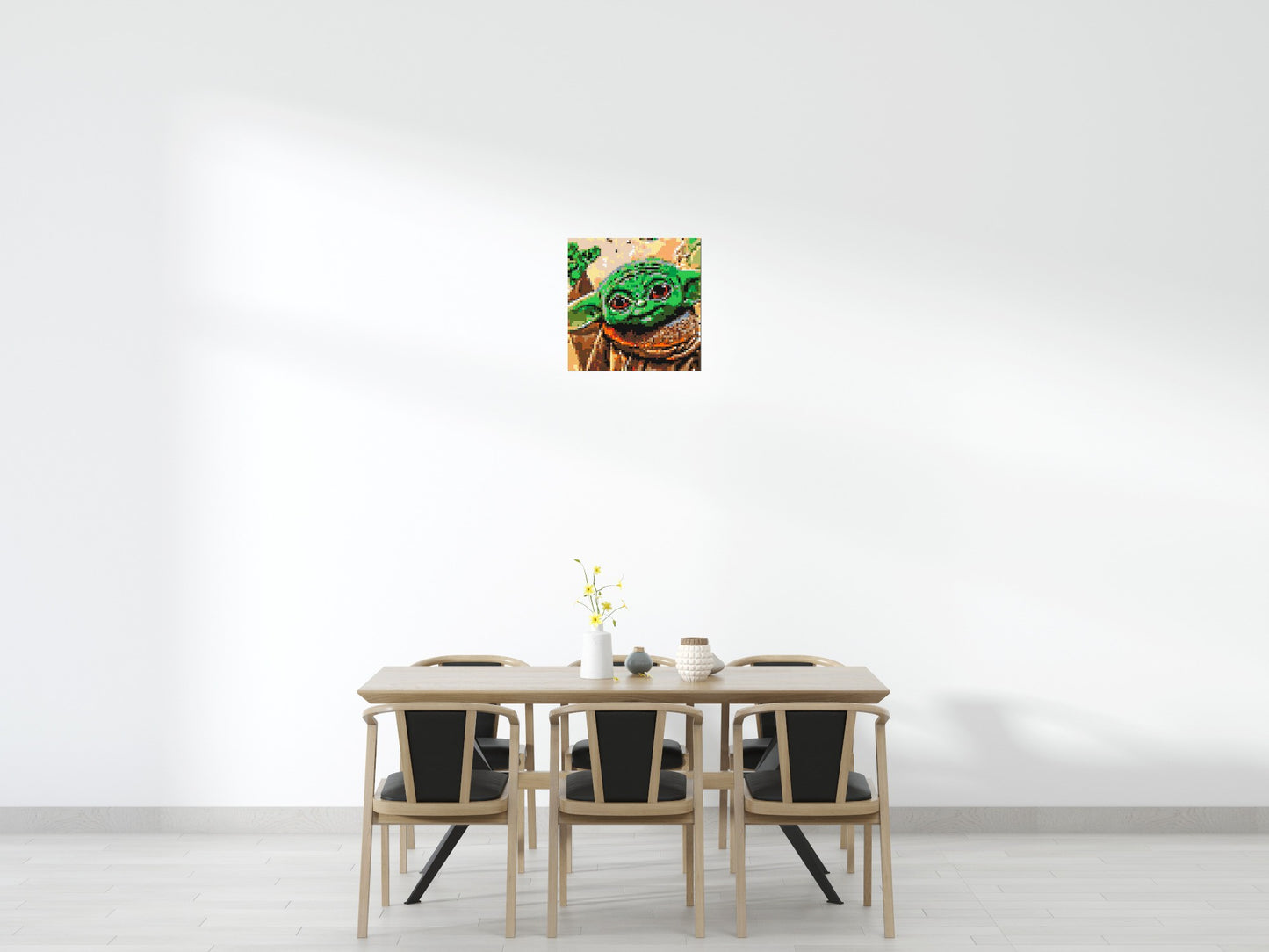 Grogu #2 - Brick Art Mosaic Kit 3x3 large