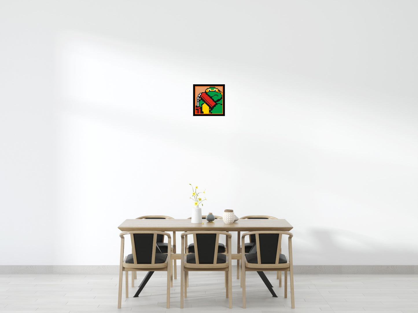 Michelangelo (TMNT) - Brick Art Mosaic Kit 2x2 large