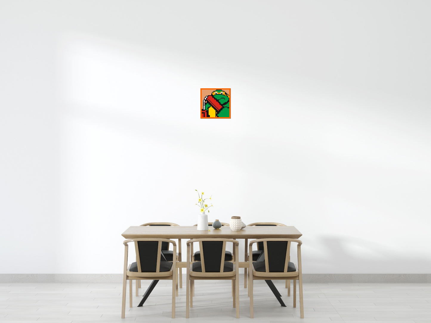 Michelangelo (TMNT) - Brick Art Mosaic Kit 2x2 large