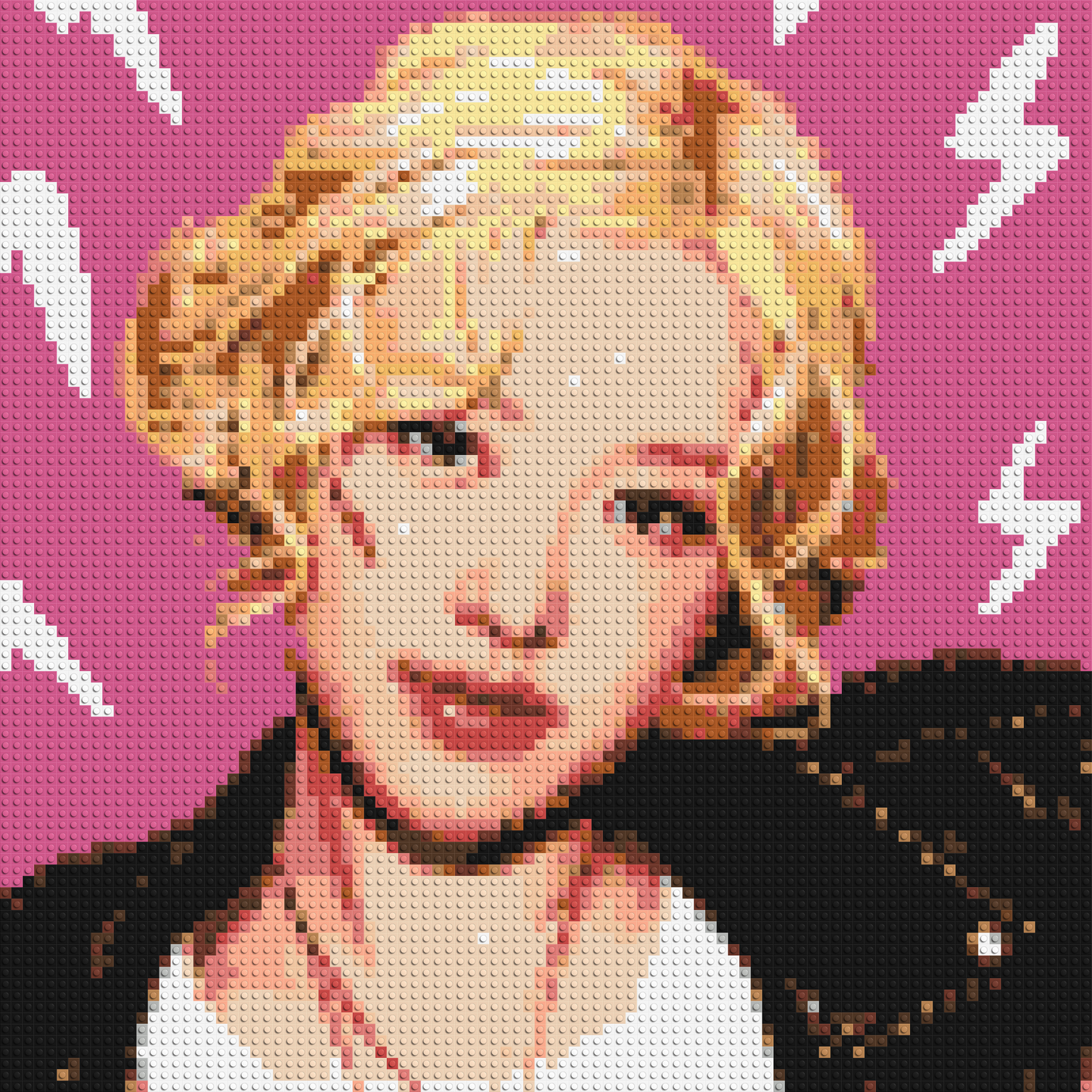 Rosé - Brick Art Mosaic Kit 4x4 large