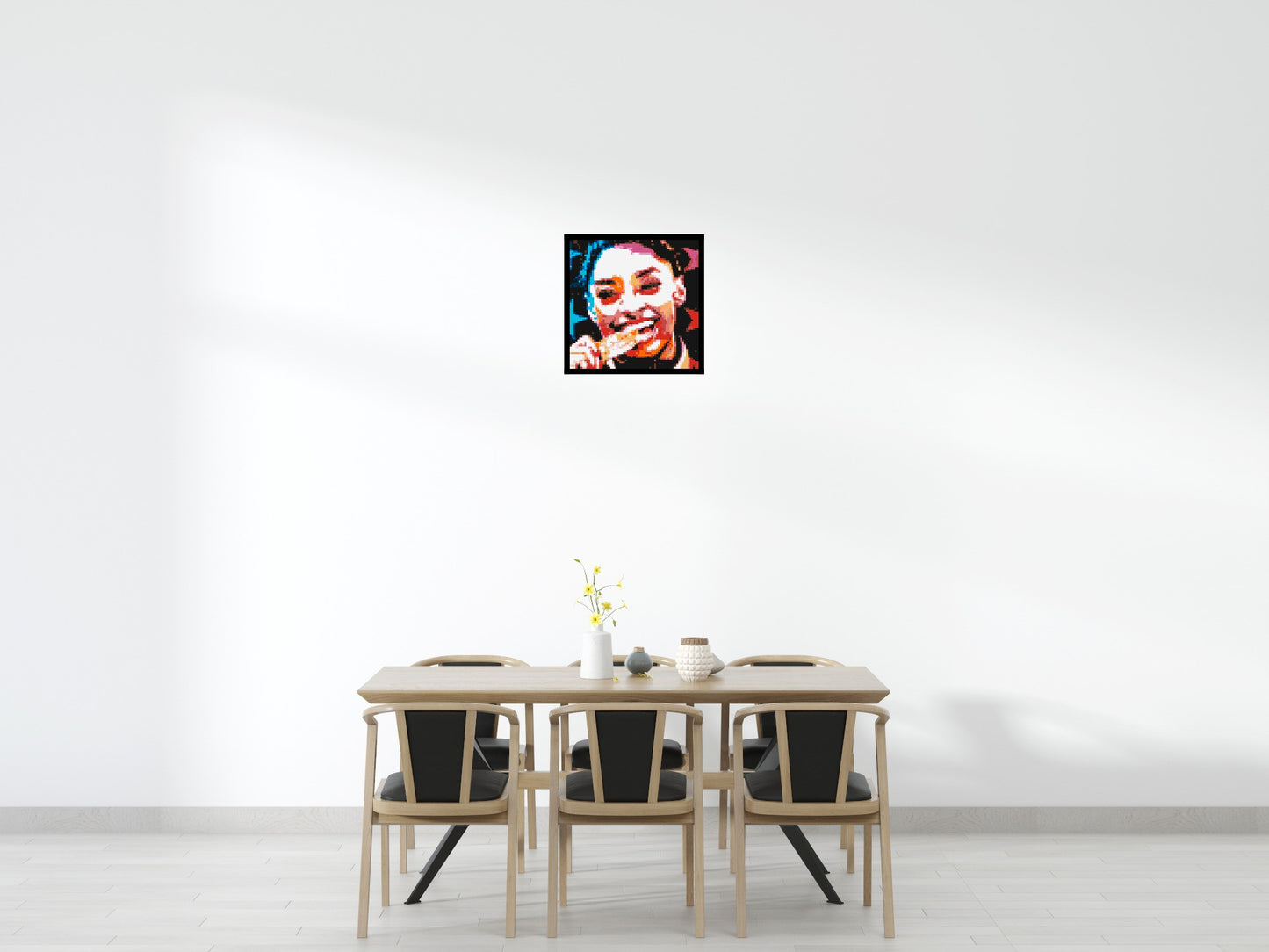 Simone Biles - Brick Art Mosaic Kit 3x3 large