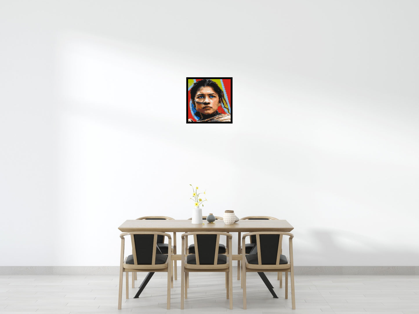 Zendaya as Chani (Dune) - Brick Art Mosaic Kit 3x3 large