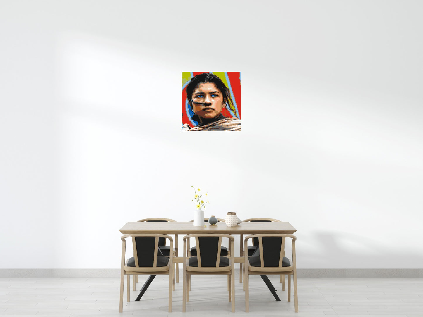 Zendaya as Chani (Dune) - Brick Art Mosaic Kit 4x4 large