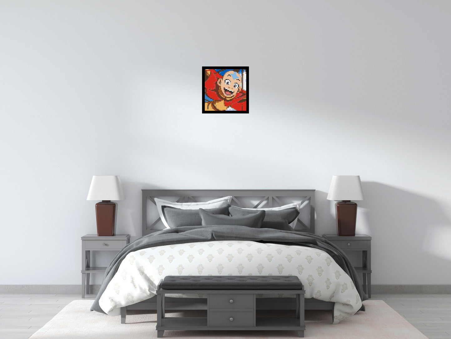 Avatar Aang - Brick Art Mosaic Kit 2x2 large
