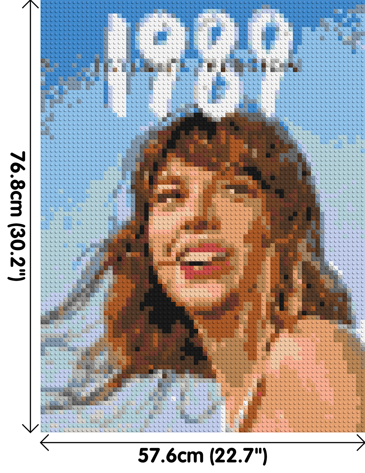 Taylor Swift (1899) - Brick Art Mosaic Kit 3x4 large