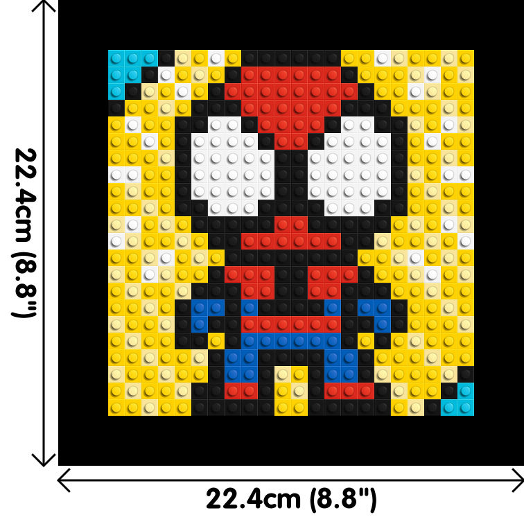 Spider-Man #2 - Brick Art Mosaic Kit 1x1 large