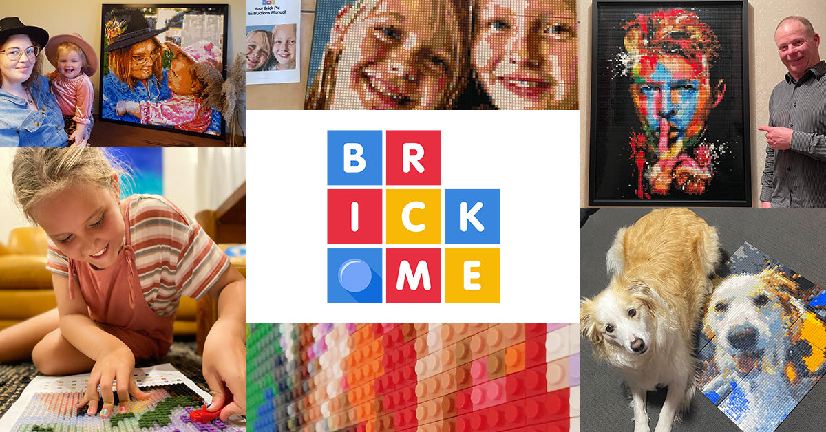 Personalized Brick Mosaic Art - Brick Me