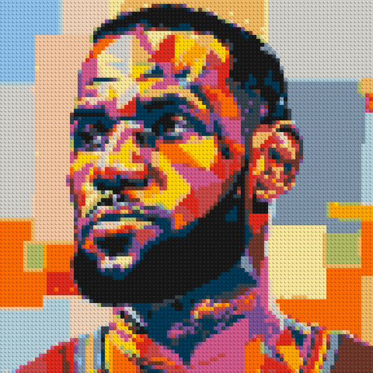 LeBron James - Brick Art Mosaic Kit