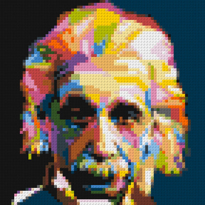 Albert Einstein - Brick Art Mosaic Kit