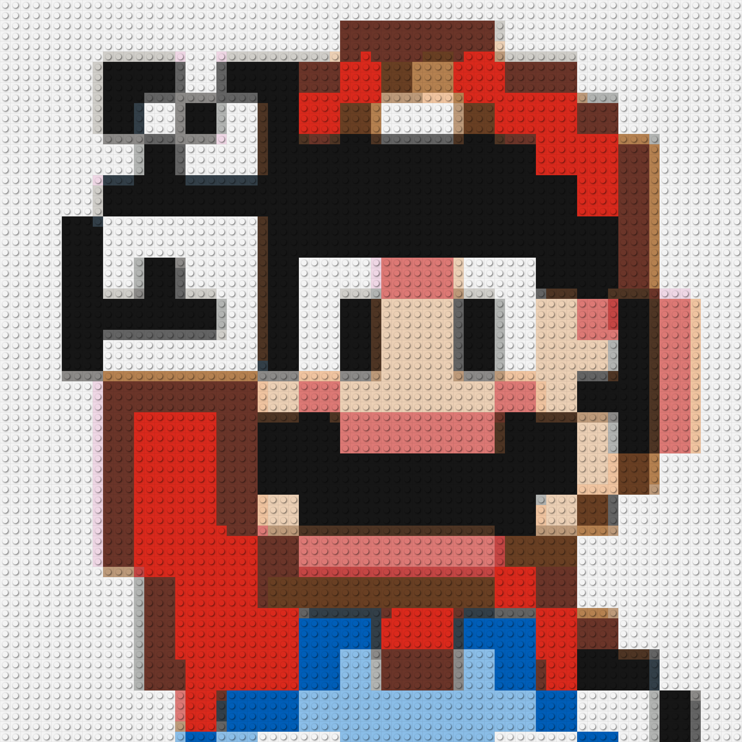 Mario Pixel Art - Brick Art Mosaic Kit