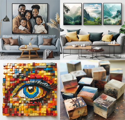 5 Photo Art Ideas to personalize your home or office