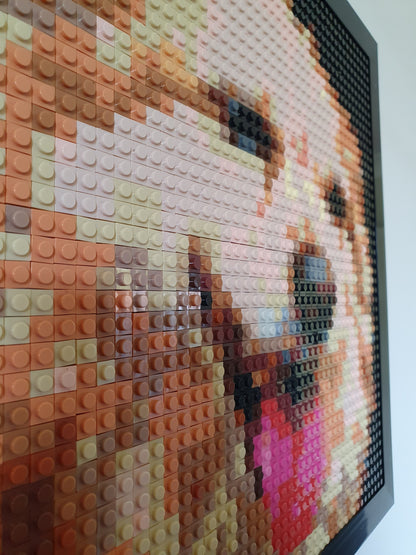 Customized Brick Mosaic | LEGO Art Style | Turn Photo into Bricks