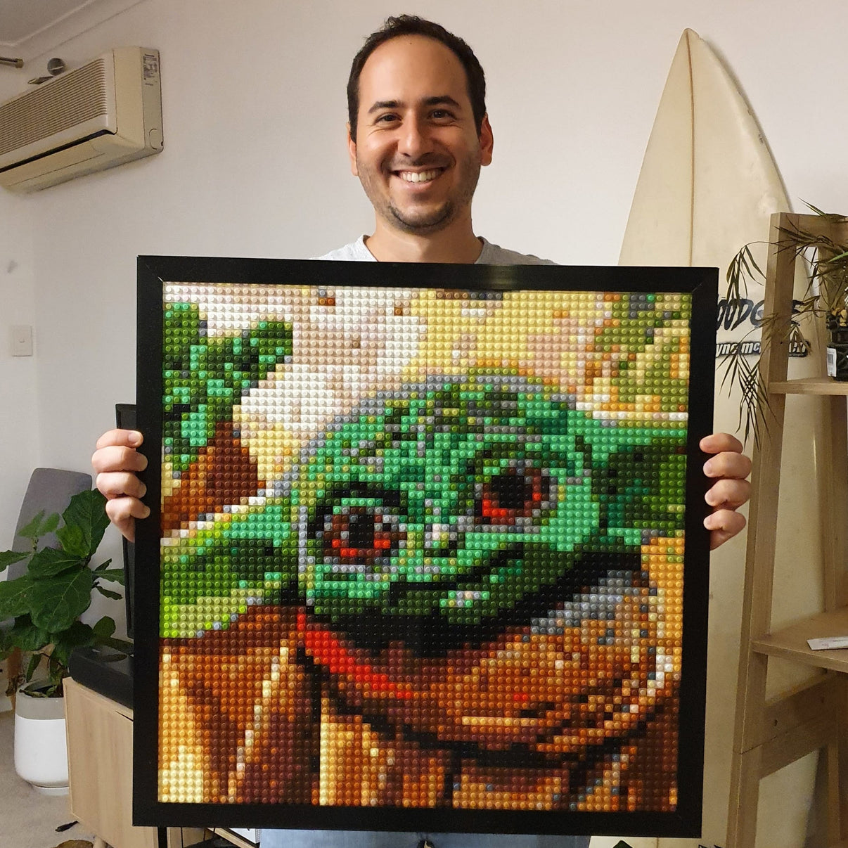 Personalized Brick Art | Brick Mosaic Maker | Picture to LEGO style ...
