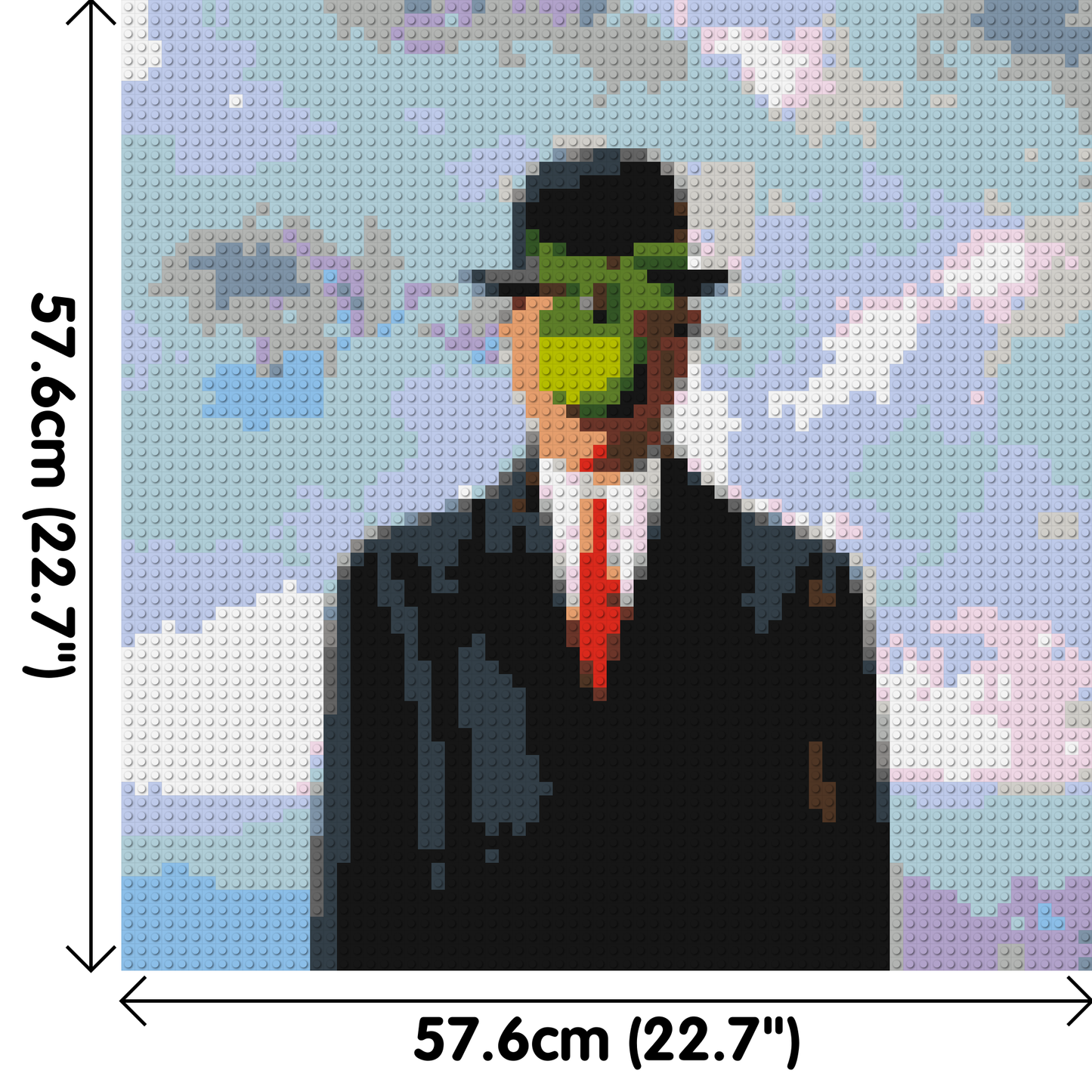 The Son of Man by René Magritte - Brick Art Mosaic Kit