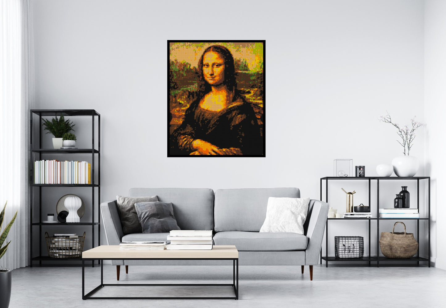 The Mona Lisa by Leonardo Da Vinci - Brick Art Mosaic Kit