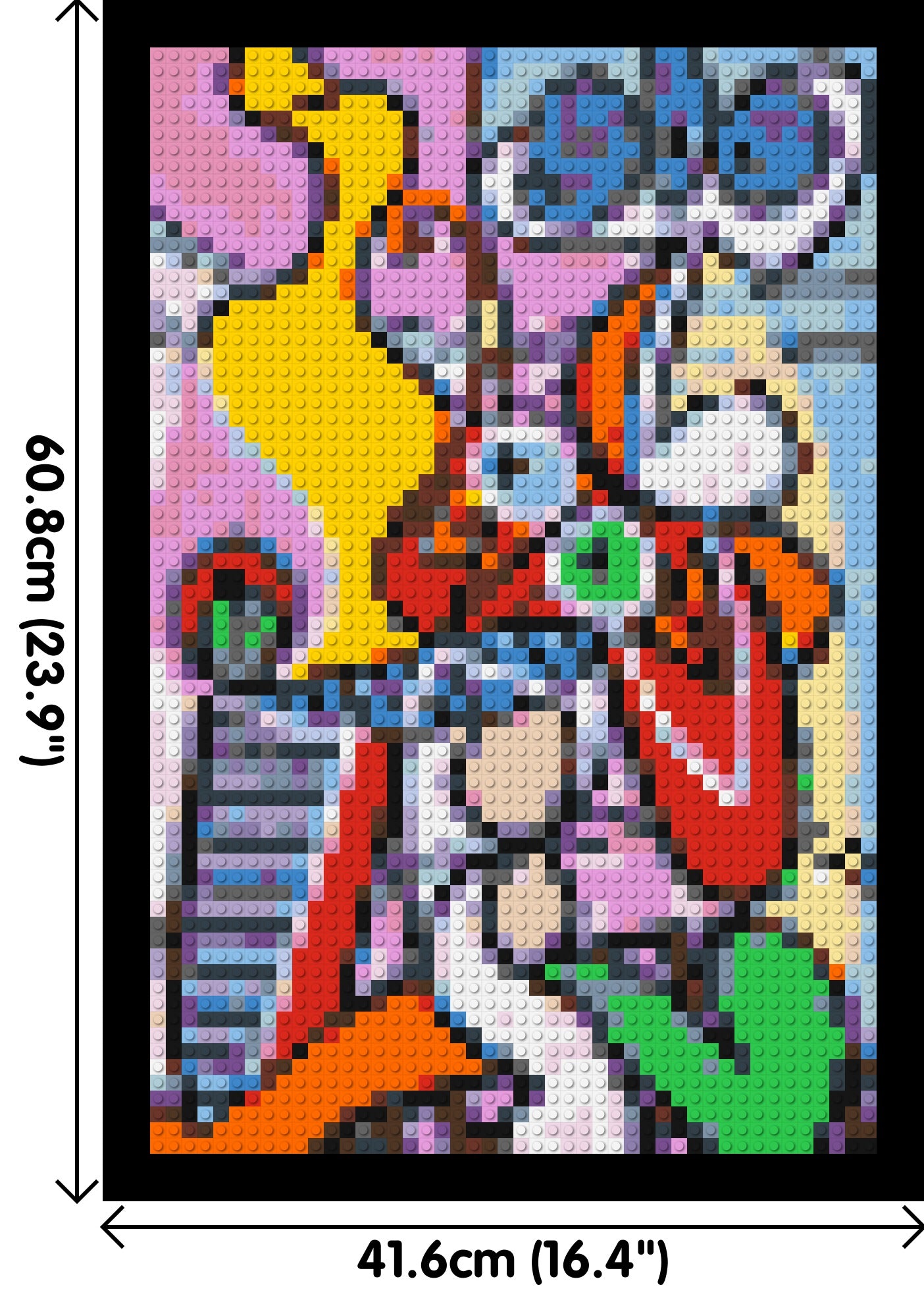 Great Still Life on a Pedestal by Pablo Picasso - Brick Art Mosaic Kit - Brick Art Mosaic Kit