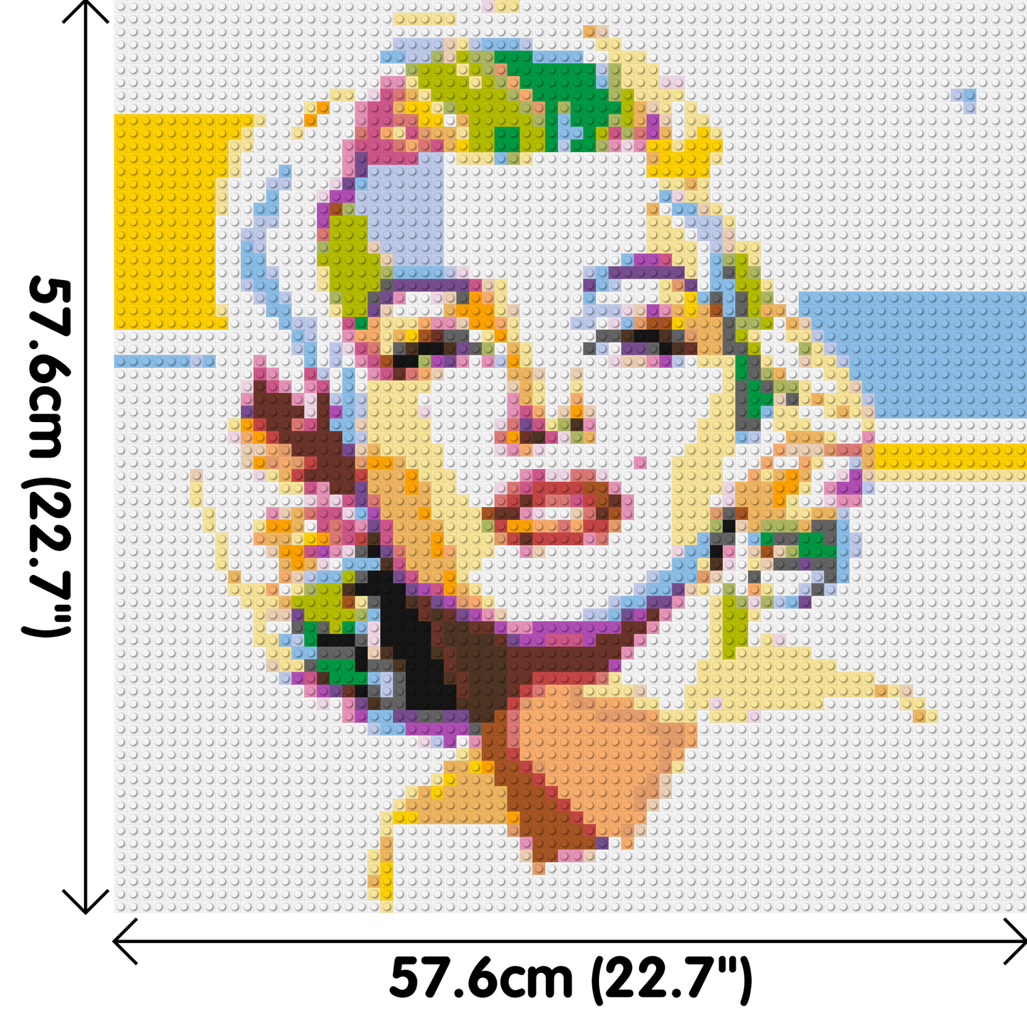 Marilyn Monroe - Brick Art Mosaic Kit