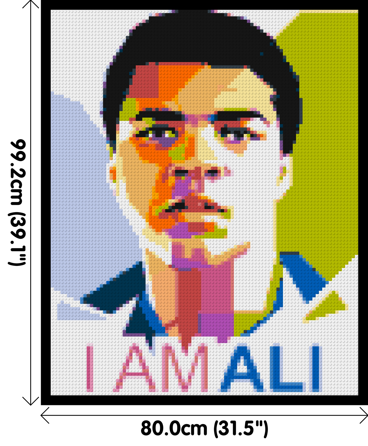 Muhammad Ali - Brick Art Mosaic Kit
