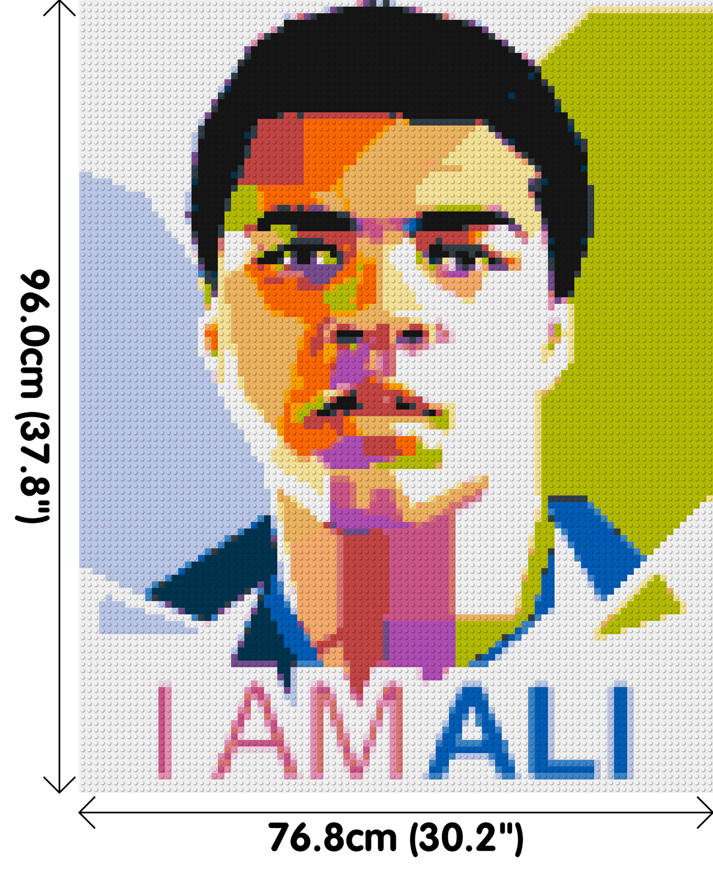 Muhammad Ali - Brick Art Mosaic Kit