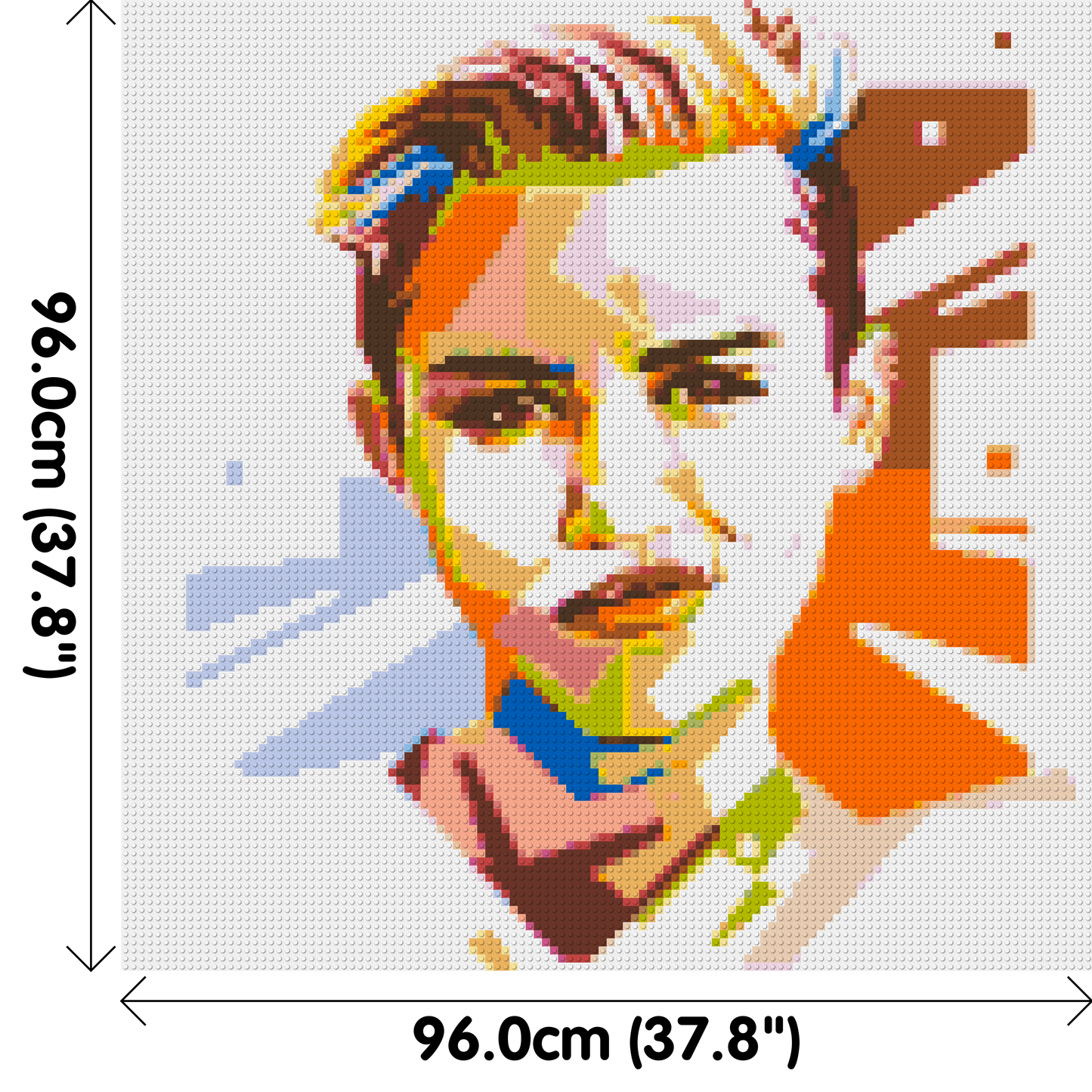 Miley Cyrus - Brick Art Mosaic Kit