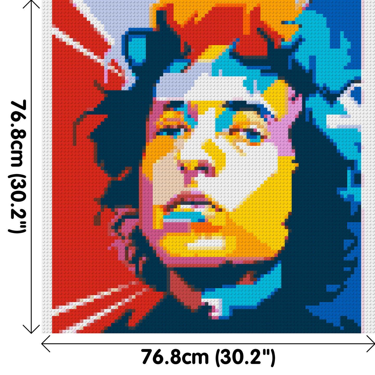 Bob Dylan - Brick Art Mosaic Kit