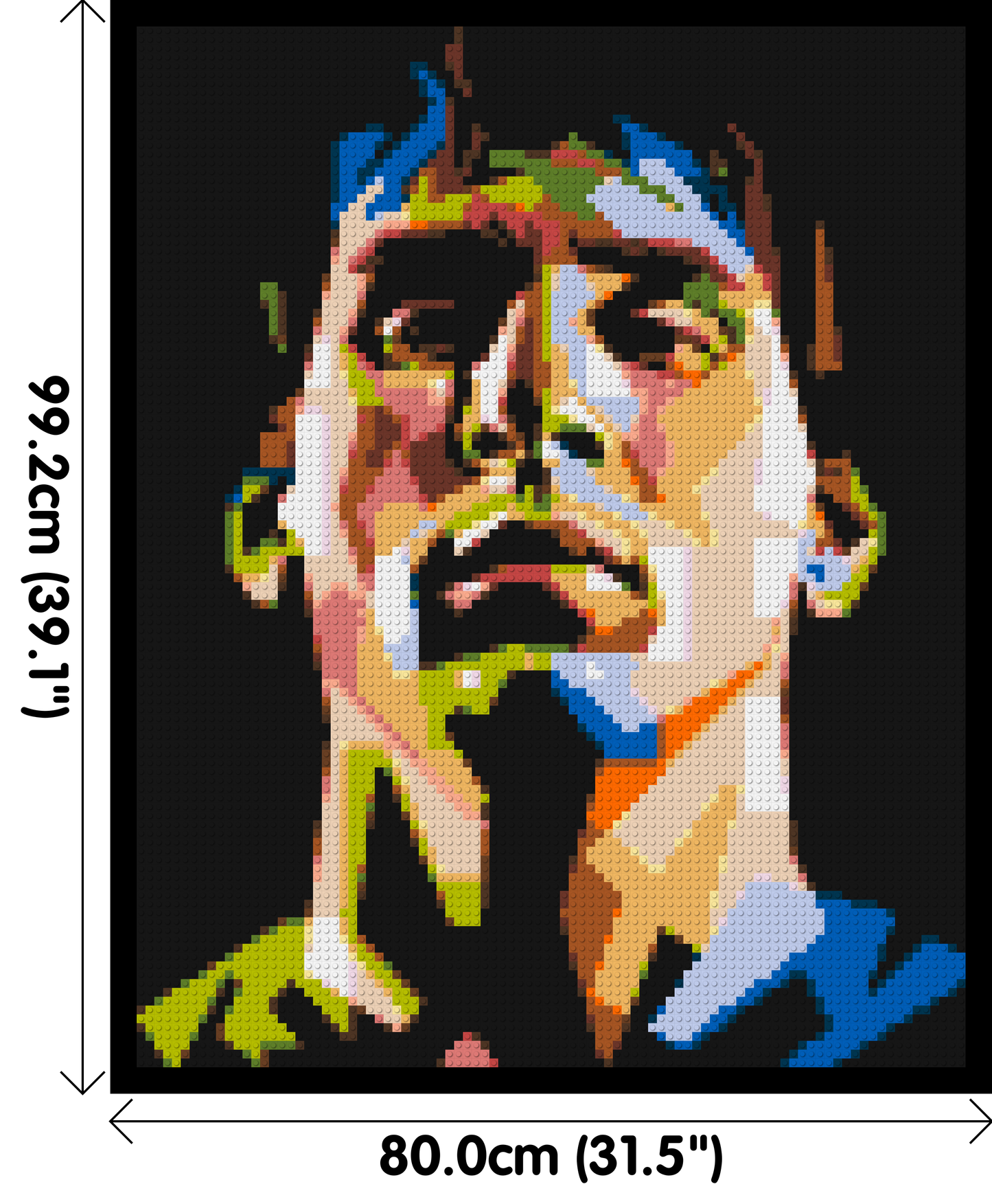 Lionel Messi - Brick Art Mosaic Kit