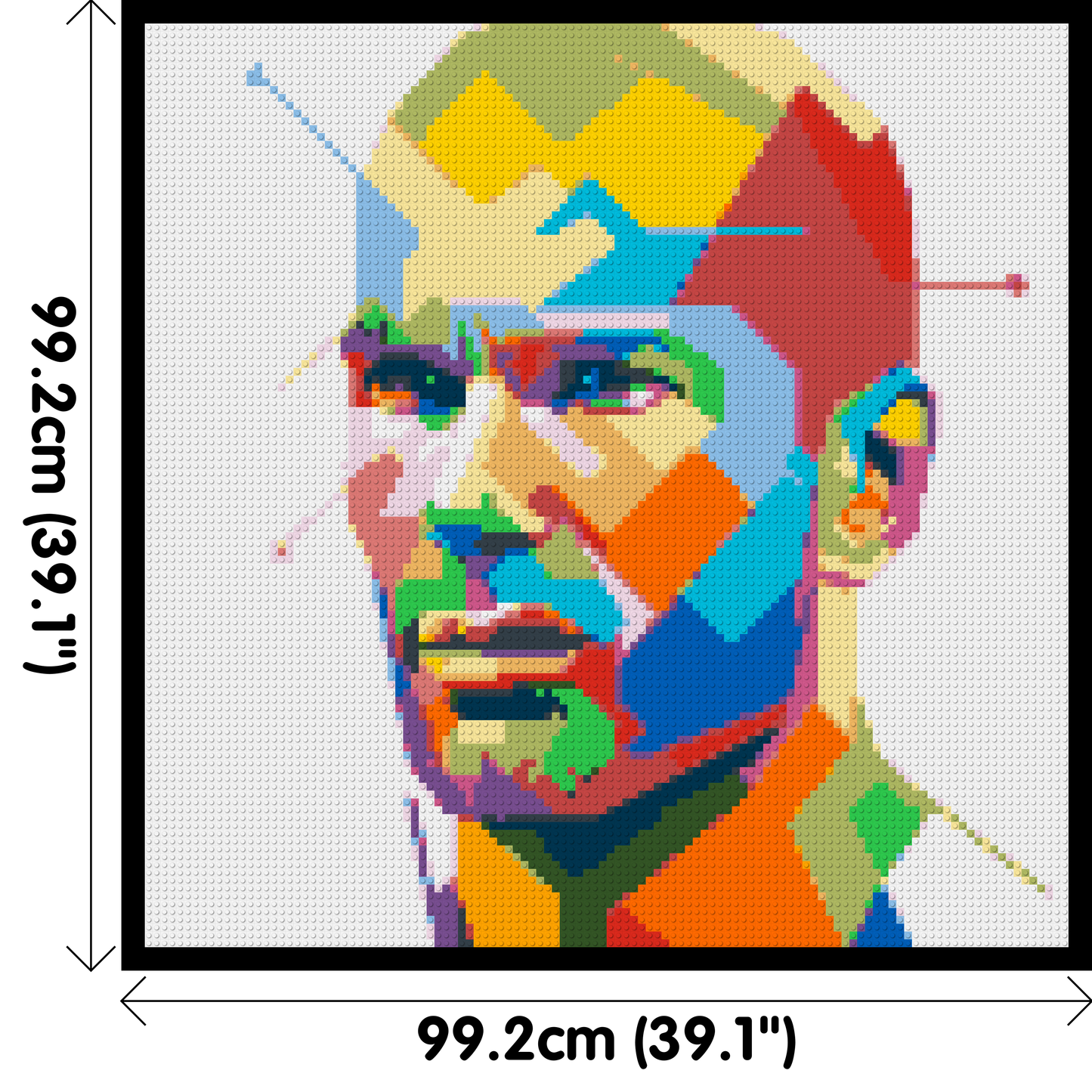 Zidane - Brick Art Mosaic Kit