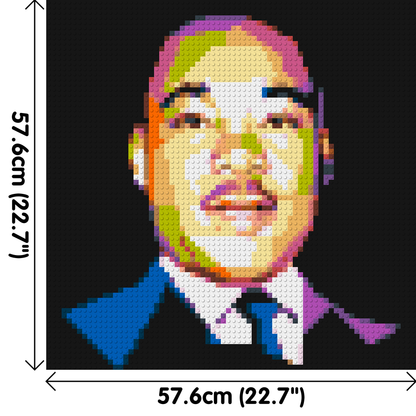 Martin Luther King Jr. - Brick Art Mosaic Kit