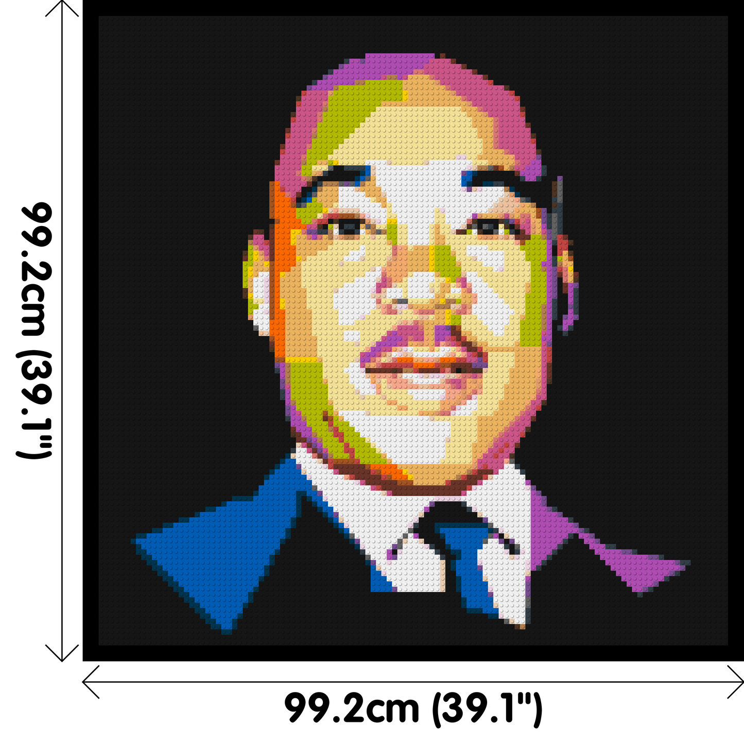 Martin Luther King Jr. - Brick Art Mosaic Kit