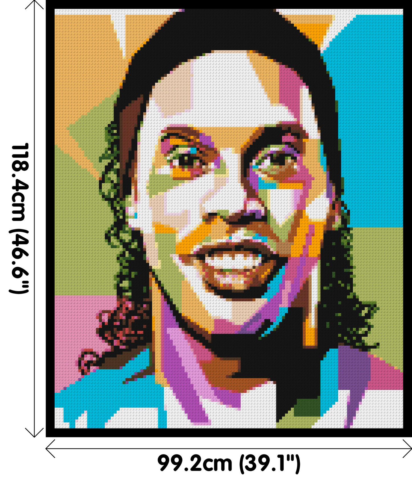 Ronaldinho Gaúcho - Brick Art Mosaic Kit